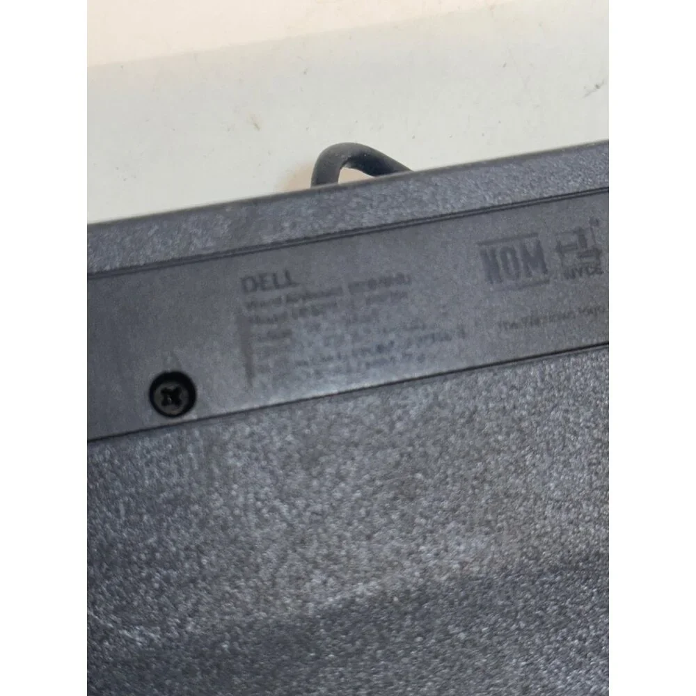 Dell Wired Keyboard Black Full Size With Numeric Keypad USB Connection Model KB2